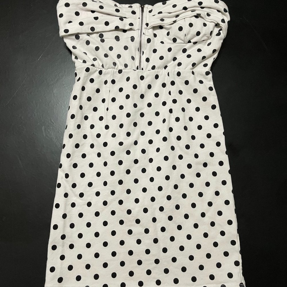 Chesley Strapless Top Quarter Zip